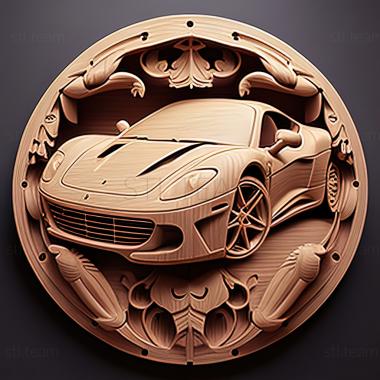 3D модель Ferrari F430 (STL)